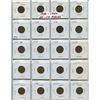Image 1 : SHEET OF 20 CNDN 1 CENT PCS (1940s-1950s)