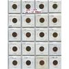 Image 1 : SHEET OF 20 CNDN 1 CENT PCS (1950s-1970s)