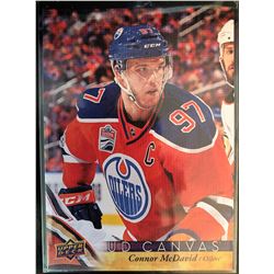 2017-18 Upper Deck Canvas Connor Mcdavid Card #C33
