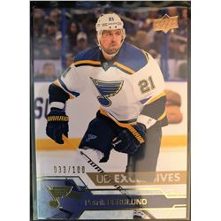 2016-17 Upper Deck Exclusives Patrick Berglund #159