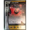 Image 2 : 2017-18 SP Game Used Rookies Logan Brown Card #181