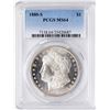 Image 1 : 1880-S $1 Morgan Silver Dollar Coin PCGS MS64