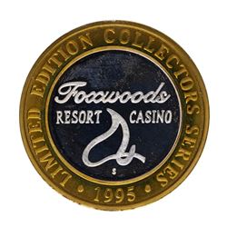 .999 Silver Foxwoods Resort Rhode Islands Casino $10 Limited Edition Gaming Toke