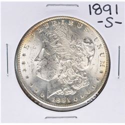 1891-S $1 Morgan Silver Dollar Coin
