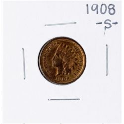 1908-S Indian Head Cent Coin