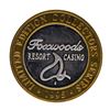 Image 1 : .999 Silver Foxwoods Resort Rhode Islands Casino $10 Limited Edition Gaming Toke