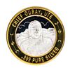 Image 1 : .999 Silver Chief Ouray, UTE $10 Casino Limited Native American Series Gaming To