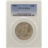 Image 1 : 1942 Walking Liberty Half Dollar Coin NGC MS64