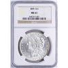 Image 1 : 1899 $1 Morgan Silver Dollar Coin NGC MS63