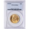 Image 1 : 1910-D $10 Indian Head Eagle Gold Coin PCGS MS63