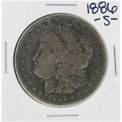 1886-S $1 Morgan Silver Dollar Coin