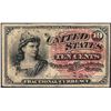 Image 1 : March 3, 1863 10 Cents Fourth Issue Fractional Currency Note