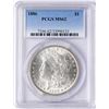 Image 1 : 1886 $1 Morgan Silver Dollar Coin PCGS MS62