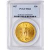 Image 1 : 1927 $20 St. Gaudens Double Eagle Gold Coin PCGS MS64