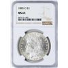 Image 1 : 1885-O $1 Morgan Silver Dollar Coin NGC MS65