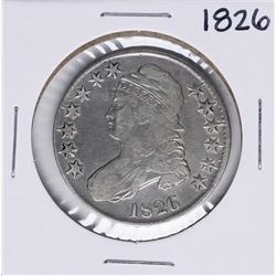 1826 Capped Bust Half Dollar Coin