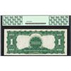 Image 2 : 1899 $1 Black Eagle Silver Certificate Note Fr.236 PCGS Gem New 66PPQ