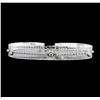 Image 1 : 14KT White Gold 0.60 ctw Diamond Bracelet