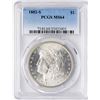 Image 1 : 1882-S $1 Morgan Silver Dollar Coin PCGS MS64