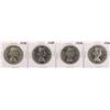 Image 1 : Lot of (4) 1958 Canada $1 Silver Dollar Coins