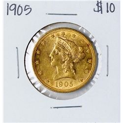 1905 $10 Liberty Head Eagle Gold Coin