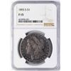 Image 1 : 1893-S $1 Morgan Silver Dollar Coin NGC F15
