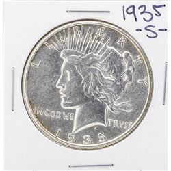 1935-S $1 Peace Silver Dollar Coin