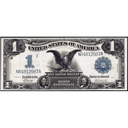 1899 $1 Black Eagle Silver Certificate Note