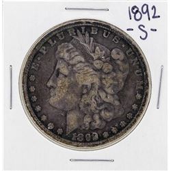 1892-S $1 Morgan Silver Dollar Coin