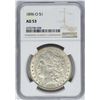 Image 1 : 1896-O $1 Morgan Silver Dollar Coin NGC AU53