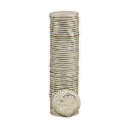 Roll of (50) 1951-D Brilliant Uncirculated Roosevelt Dimes