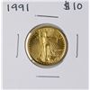 Image 1 : 1991 $10 American Gold Eagle Coin