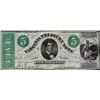 Image 1 : 1862 $5 Virginia Treasury Obsolete Note