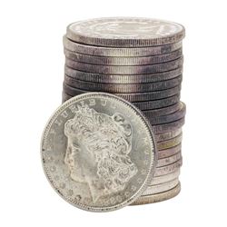 Roll of (20) 1880-S $1 Brilliant Uncirculated Morgan Silver Dollar Coins