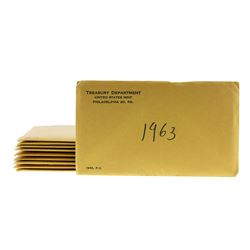 Lot of (10) Unopened 1963 (5) Coin Proof Sets