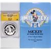 Image 1 : 1988 Proof Mickey Mouse Sorcerer's Apprentice Silver Medal ANACS PF70 DCAM w/ CO