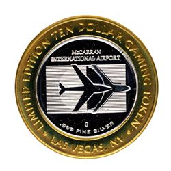 .999 Silver McCarran International Airport Las Vegas, NV $10 Limited Casino Toke