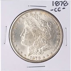 1878-CC $1 Morgan Silver Dollar Coin
