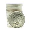 Image 1 : Roll of (20) Brilliant Uncirculated 1923 $1 Peace Silver Dollar Coins