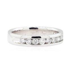 14KT White Gold 0.50 ctw Diamond Band