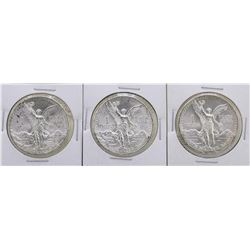 Lot of 1982Mo/1983Mo/1985Mo Mexico Silver Libertad Coins