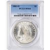 Image 1 : 1883-O $1 Morgan Silver Dollar Coin PCGS MS64