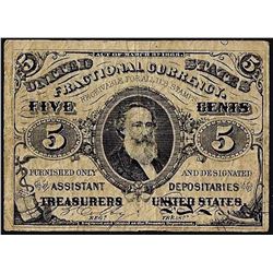 March 3, 1863 Third Issue 3 Cents Fractional Currency Note