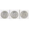 Image 2 : Lot of (3) 1887 $1 Morgan Silver Dollar Coins