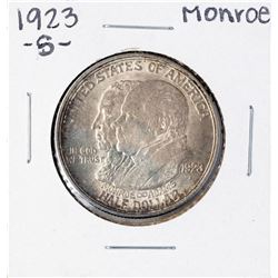 1923-S Monroe Doctrine Commemorative Half Dollar Coin
