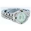 Image 3 : Rolex Ladies Stainless Steel Green MOP Diamond Datejust Wristwatch