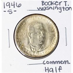 1946-S Booker T. Washington Commemorative Half Dollar Coin