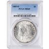 Image 1 : 1885-O $1 Morgan Silver Dollar Coin PCGS MS65