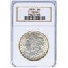 Image 1 : 1879 $1 Morgan Silver Dollar Coin NGC MS64