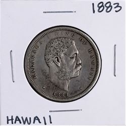 1883 Kingdom of Hawaii Half Dollar Coin